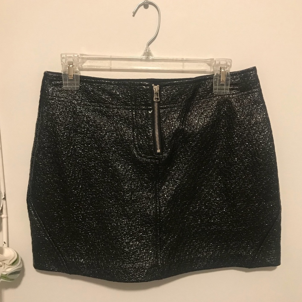 Zara Patent Leather Mini skirt